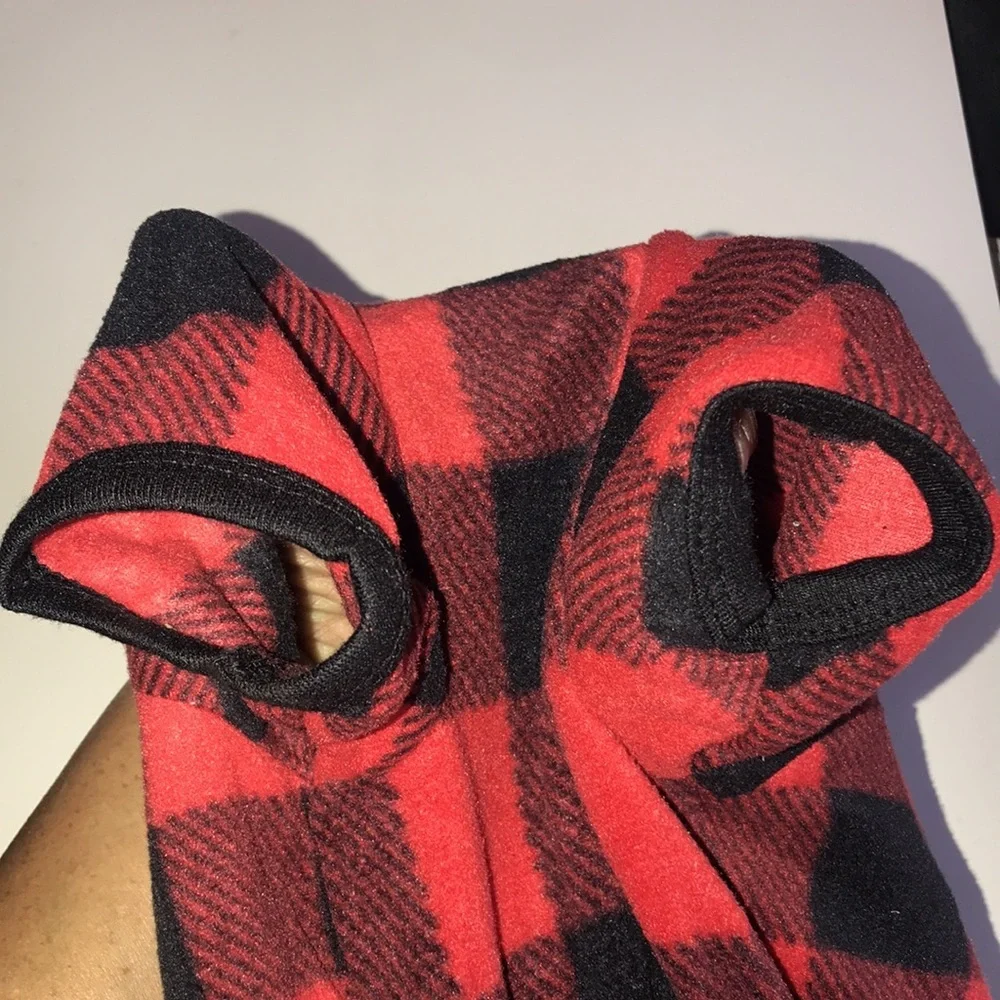COPY - NWOT Buffalo Plaid Pet Pajamas